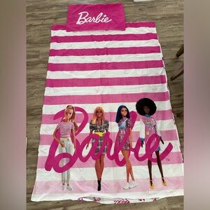 Barbie Theme Toddler Bed Duvet Comforter Blanket